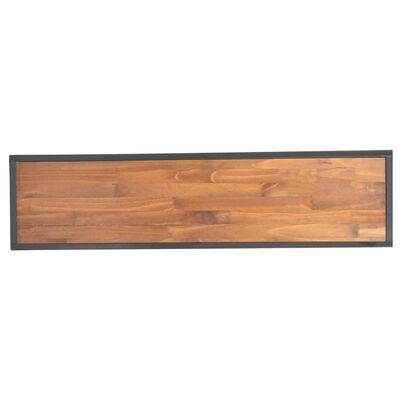 vidaXL TV Cabinet with 2 Drawers 120x30x40 cm Solid Pine Wood