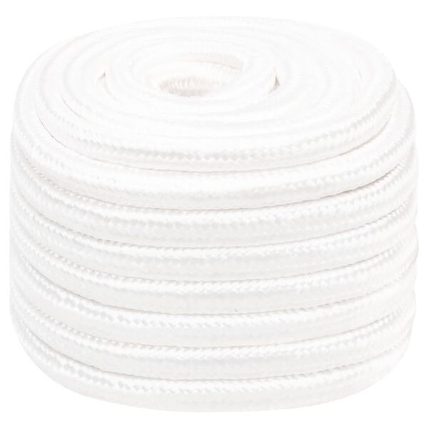 vidaXL Boat Rope Full White 20 mm 100 m Polypropylene