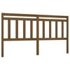 vidaXL Bed Headboard Honey Brown 186x4x100 cm Solid Wood Pine
