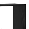 vidaXL Book Cabinet Black Oak 60 x 20 x 102.5 cm Engineered Wood