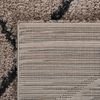 vidaXL Shaggy Rug High Pile Beige and Anthracite 200x290 cm