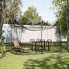 vidaXL Mosquito Net for Outdoor 220 Mesh Black 300x300x250 cm