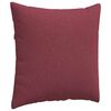 vidaXL Sofa Pillows 2 pcs Wine Red 60 x 60 cm Fabric