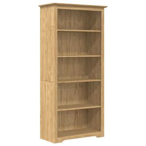 vidaXL Bookcase BODO Honey Brown 82 x 40 x 173 cm Engineered Wood