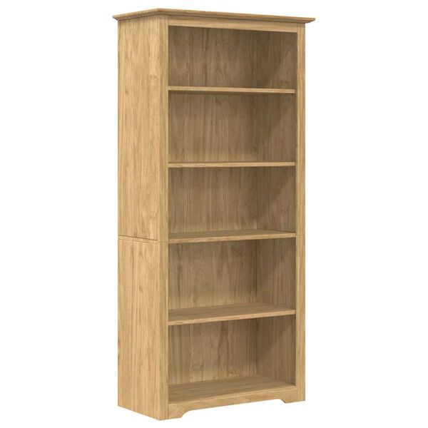 vidaXL Bookcase BODO Honey Brown 82 x 40 x 173 cm Engineered Wood