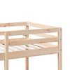 vidaXL Loft Bed Frame with Desk and Chairs 90x200cm Solid Wood Pine
