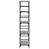 vidaXL Bookshelf Grey Sonoma 50x33x153 cm Engineered Wood