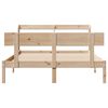 vidaXL Bed Frame without Mattress 140x200 cm Solid Wood Pine