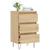 vidaXL Sideboard Sonoma Oak 40x35x70 cm Engineered Wood