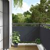 vidaXL Balcony Privacy Screen Anthracite 600x75 cm PVC