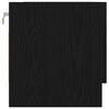 vidaXL Wardrobe Black Oak 100 x 32.5 x 35 cm Engineered Wood