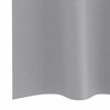 vidaXL Blackout Curtains with Rings 2 pcs Light Grey 260 x 140 cm