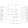 vidaXL Circular Gabion Pole Galvanised Steel &Oslash;100x50 cm