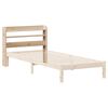 vidaXL Headboard with Shelves 75 cm Solid Wood Pine