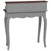 vidaXL Writing Desk Solid Mahogany Wood 80x40x92 cm