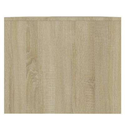 vidaXL Coffee Table Sonoma Oak 90x50x41.5 cm Engineered Wood