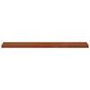 vidaXL Window Sill Brown Wood 160 x 35 x 4.5 cm PVC