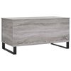 vidaXL Coffee Table Grey Sonoma 90x44.5x45 cm Engineered Wood