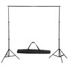 vidaXL Telescopic Background System 155-300 cm