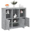 vidaXL Sideboards with LED Lights 3 pcs Concrete Grey Engineered Wood