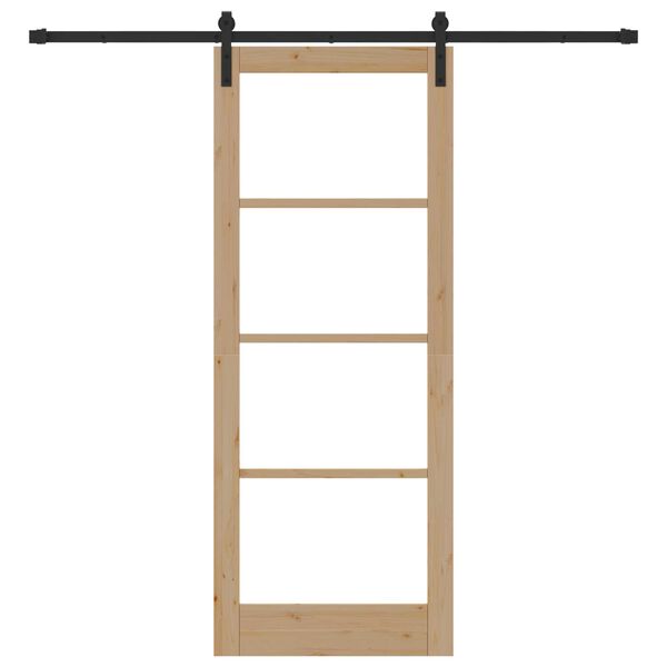 vidaXL Sliding Door ORKDAL Natural 83 x 211 cm