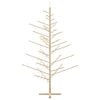 vidaXL Wooden Christmas Tree with Stand Natural 210 cm Solid pine wood