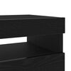 vidaXL TV Cabinet Set 3 pcs Black 260 x 35 x 40 cm Engineered Wood