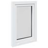 vidaXL Basement Window RISOR 60x80 cm Tilt&Turn DIN Right White