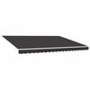 vidaXL Awning Replacement Fabric Anthracite 500x350 cm Polyester