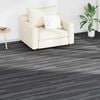 vidaXL Flooring Planks 36 pcs Black and White 5.02 m&sup2; PVC