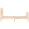 vidaXL Bed Frame without Mattress 100x200 cm Solid Wood Pine