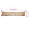 vidaXL Camouflage Net with Storage Bag 844x142 cm Sand