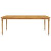 vidaXL Batavia Table 200x100x75 cm Solid Wood Teak