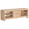 vidaXL TV Cabinet Solid Acacia Wood 120x30x40 cm Light Brown