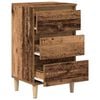 vidaXL Bedside Cabinet Old Wood 40 x 35 x 70 cm Engineered Wood