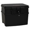 vidaXL Safe Box Black 44x37x34 cm