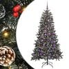 vidaXL Artificial Christmas Tree with 300 LEDs with Stand Green 180 cm