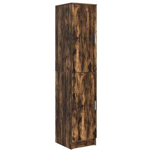 vidaXL Highboard Smoked Oak 35 x 39 x 168 cm