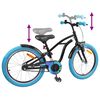 vidaXL Kids Bike 18'' for 5-7 Years Old Black