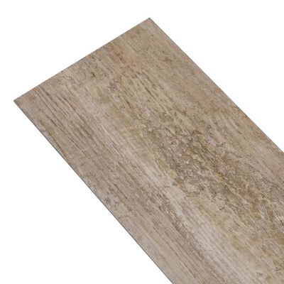 vidaXL PVC Flooring Planks 5.02 m² 2 mm Self-adhesive Wood Wash