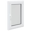 vidaXL Basement Window RISOR 60 x 90 cm PVC and Glass White