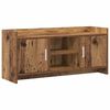 vidaXL TV Cabinet 102 x 33 x 47 cm Old Wood Engineered Wood
