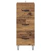 vidaXL Sideboard Old wood 34 x 34.5 x 90 cm Engineered wood