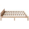 vidaXL Family Bed Frame No Mattress 240x200 cm Solid Wood Pine