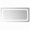 vidaXL LED Bathroom Mirror 80x40 cm