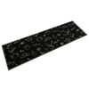 vidaXL Kitchen Rug | Morning Black | Velvet (100% polyamide) | 45x150 cm