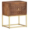 vidaXL Bedside Cabinet 40x30x50 cm Solid Mango Wood