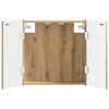 vidaXL Dartboard Cabinet ALKMAAR Artisan Oak 52.5 x 10.5 x 53.5 cm