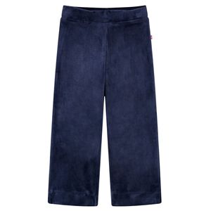 Kids' Pants Velvet Dark Blue 92