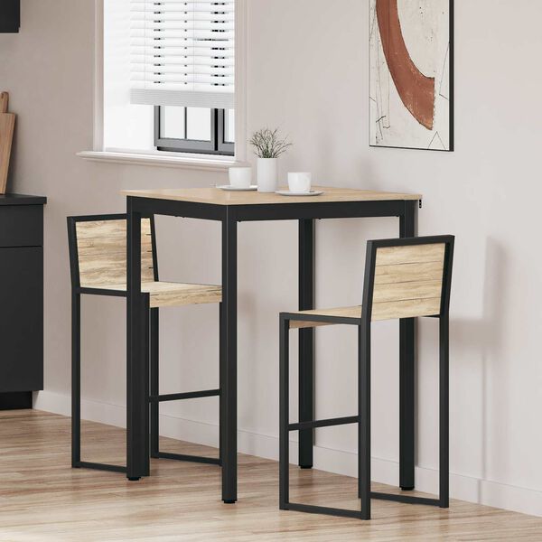 vidaXL Standing Bar Table Engineered Wood